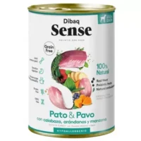 Comida húmeda Dibaq Sense Pato & Pavo