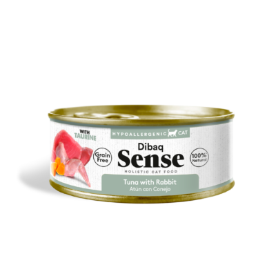 Comida húmeda Dibaq Sense Atún & Conejo con Calabaza