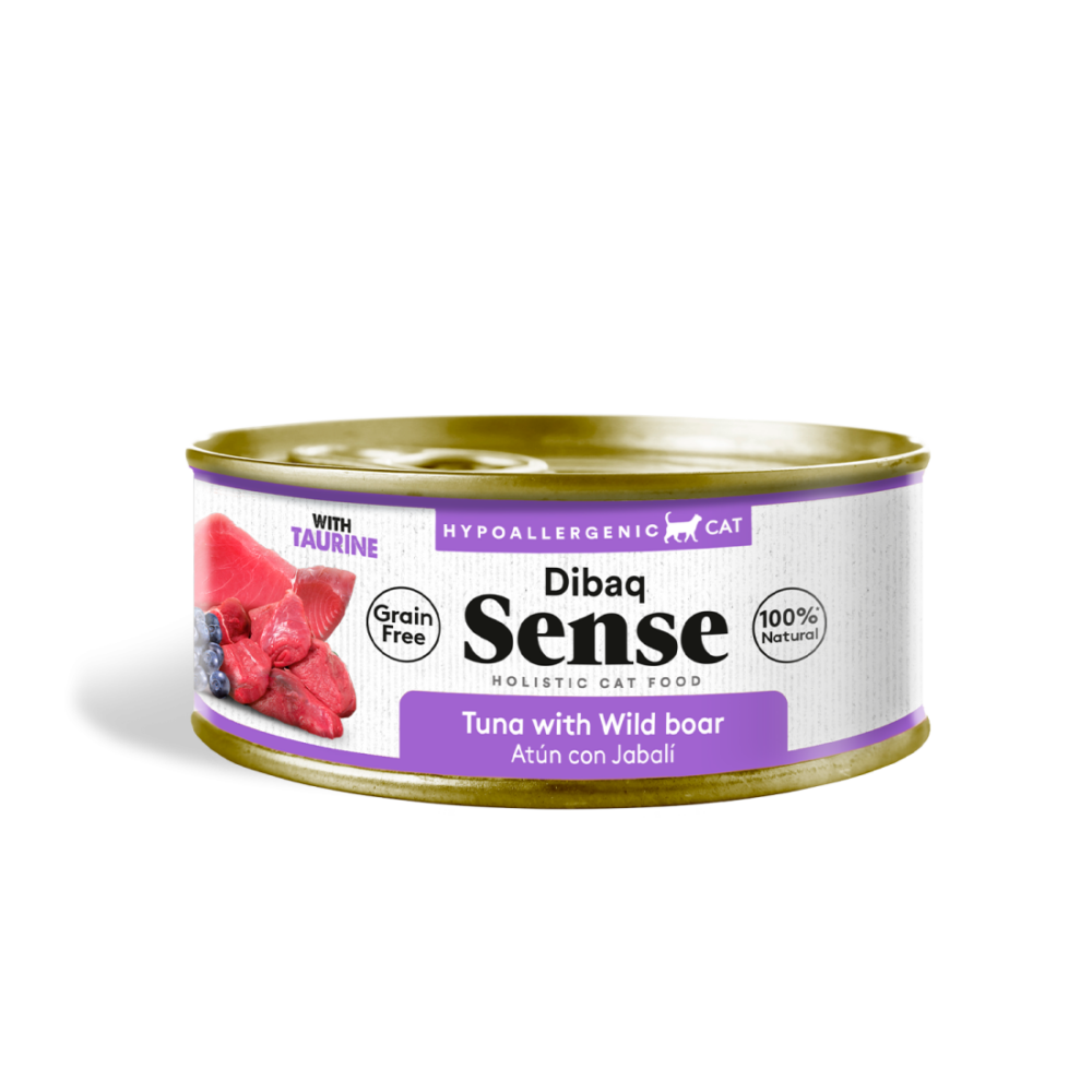 Comida húmeda Dibaq Sense Atún & Jabalí con Arándanos