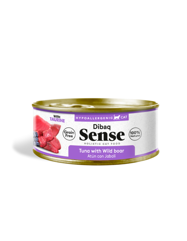 Comida húmeda Dibaq Sense Atún & Jabalí con Arándanos