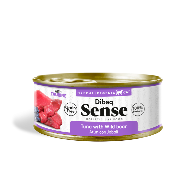 Comida húmeda Dibaq Sense Atún & Jabalí con Arándanos