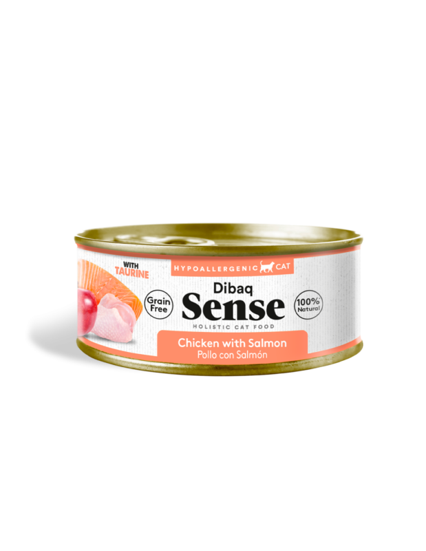 Comida húmeda Dibaq Sense Pollo & Salmón con Manzana