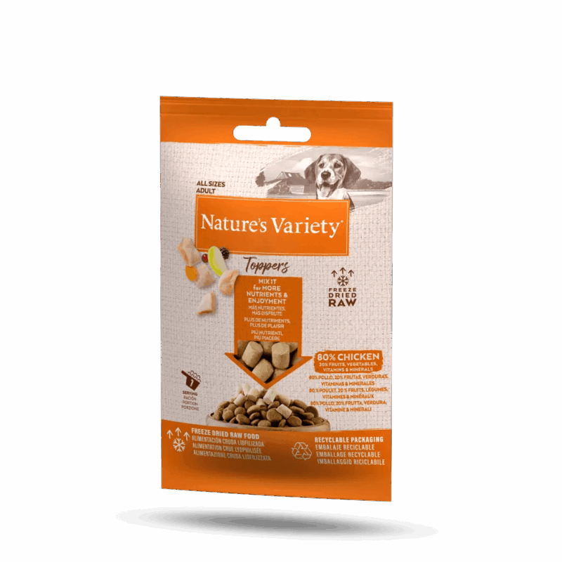Toppers Nature’s Variety Pollo Liofilizado