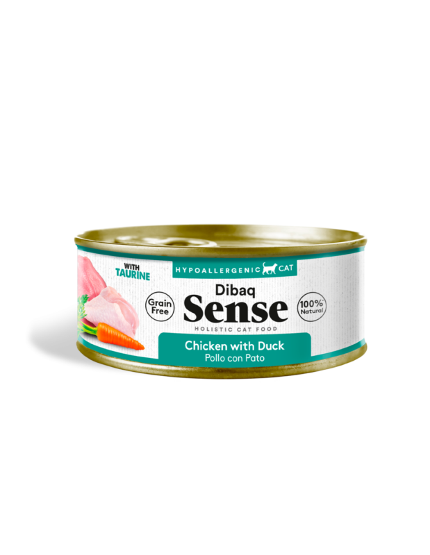 Comida húmeda Dibaq Sense Pollo & Pato con Zanahorias