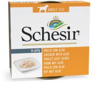 Comida húmeda Schesir Perro Pollo con Aloe