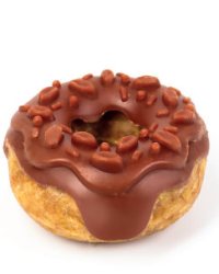 Donut de Pollo con Fresa