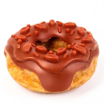 Donut de Pollo con Fresa