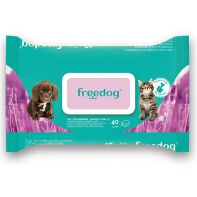 Toallitas Freedog Vainilla y Lavanda