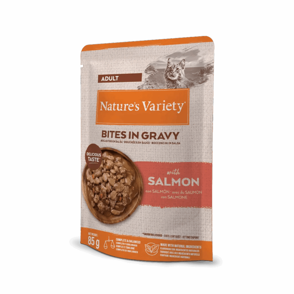 Bocaditos Nature's Variety Salmón en Salsa