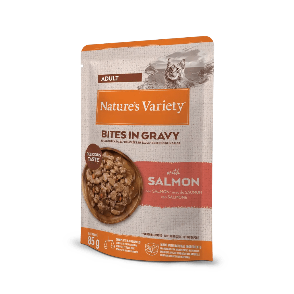 Bocaditos Nature's Variety Salmón en Salsa