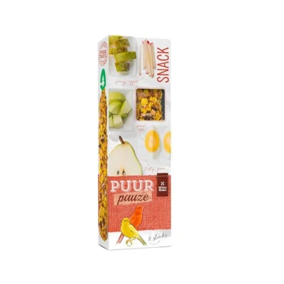 Barritas Witte Molen Puur Fruta y Huevo Canarios x8