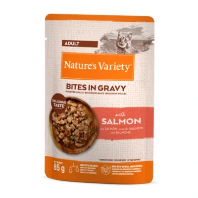 Bocaditos Nature's Variety Salmón en Salsa