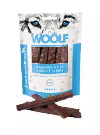 Tiras Woolf Salmón con Zanahoria