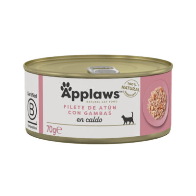 Comida húmeda Applaws Atún con Gambas