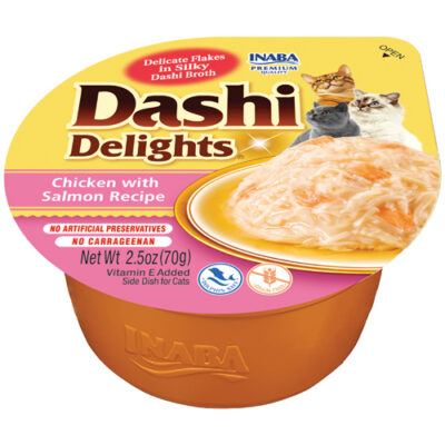 Churu Cat Dashi Delights Pollo con Salmón