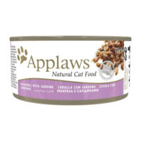 Comida húmeda Applaws Caballa y Sardina