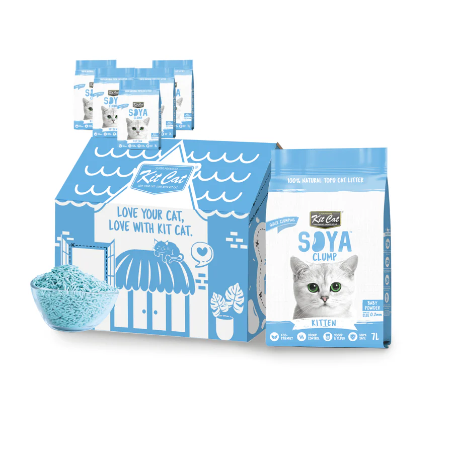 Arena de Soja BIO Kit Cat Talco Bebé - Imagen 3