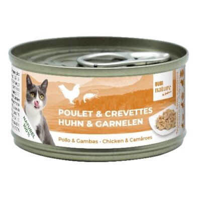 Comida Húmeda Bubi Nature Gato Pollo & Gambas
