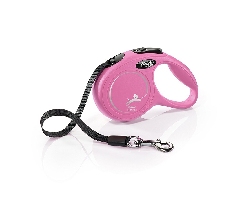 Flexi New Classic Correa Cinta Rosa