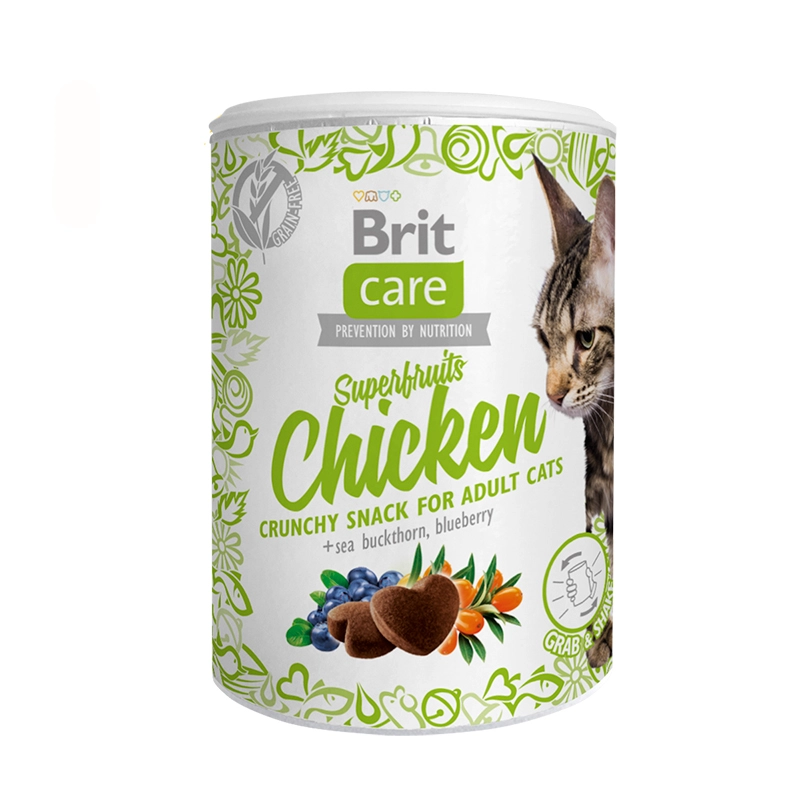 Snacks Brit Care Superfruits Pollo con Arándanos