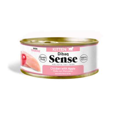Comida húmeda Dibaq Sense Kitten Pollo & Manzana