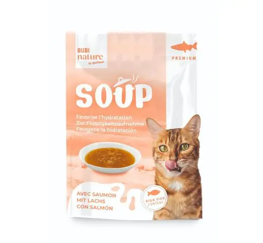 Comida húmeda Bubi Nature Gato Sopa Salmón