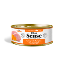 Comida húmeda Dibaq Sense Gato Esterilizado Pavo con Calabaza