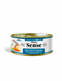 Comida húmeda Dibaq Sense Gato Esterilizado Pescado Blanco con Vegetales
