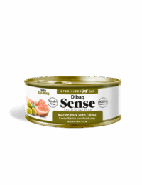 Comida húmeda Dibaq Sense Gato Esterilizado Cerdo Ibérico con Aceitunas