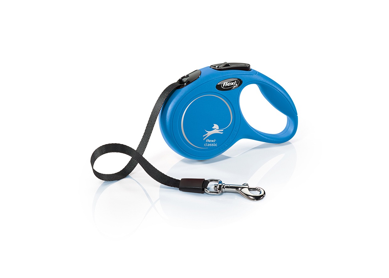 Flexi New Classic Correa Cinta Azul