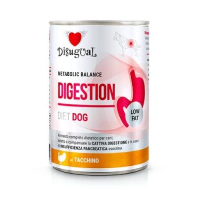 Comida húmeda Disugual Perro Digestion Pavo