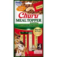 Churu Dog Meal Topper Pollo con Buey