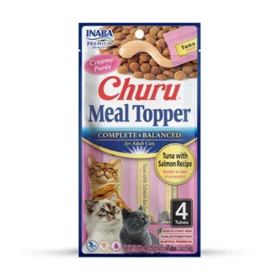 Churu Cat Meal Topper Atún con Salmón