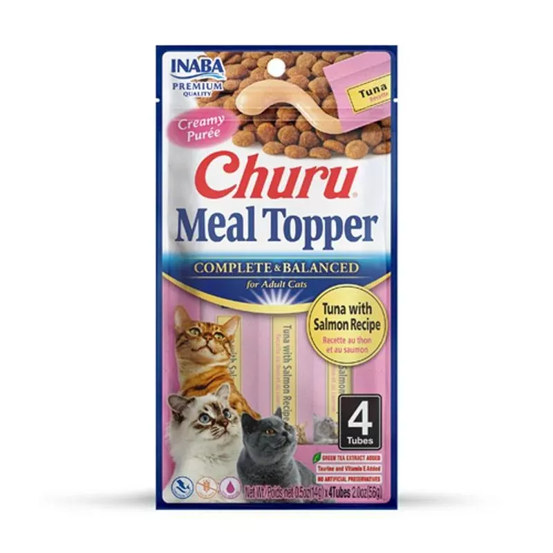 Churu Cat Meal Topper Atún con Salmón