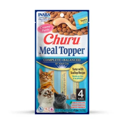 Churu Cat Meal Topper Atún con Vieira
