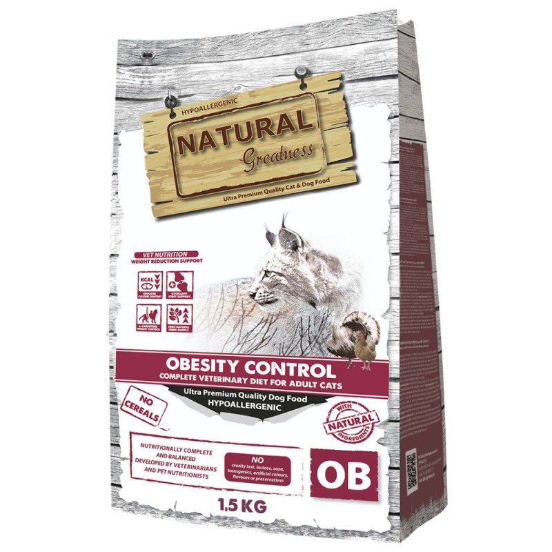 Pienso Natural Greatnesss Gato Control Peso