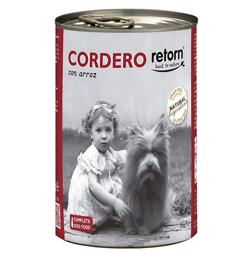 Comida húmeda Retorn Cordero con Arroz - Imagen 4