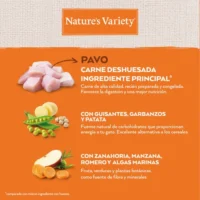 Pienso Nature's Variety Gato Adulto Esterilizado No Grain Pavo - Imagen 3