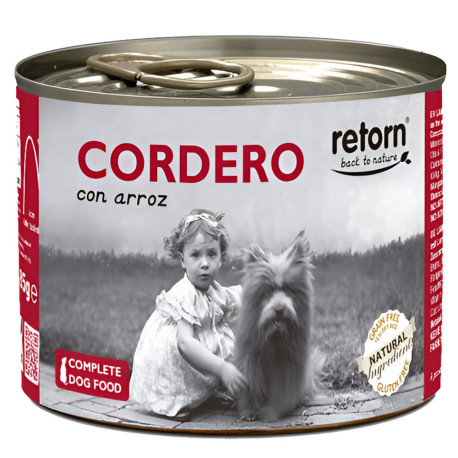Comida húmeda Retorn Cordero con Arroz - Imagen 2