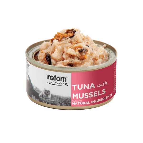 Comida húmeda Retorn Gato Atún con Mejillones - Imagen 2