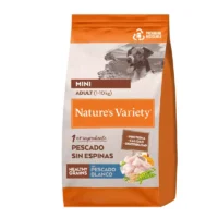 Pienso Nature's Variety Adulto Mini Healthy Grains Pescado Blanco