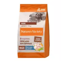 Pienso Nature's Variety Adulto Mini Healthy Grains Pescado Blanco