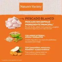 Pienso Nature's Variety Gato Adulto Esterilizado Healthy Grains Pescado Blanco - Imagen 3