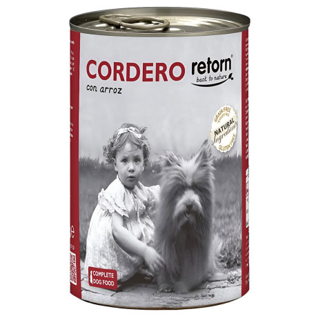 Comida húmeda Retorn Cordero con Arroz - Imagen 3