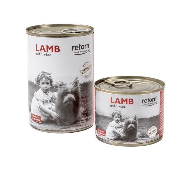 Comida húmeda Retorn Cordero con Arroz