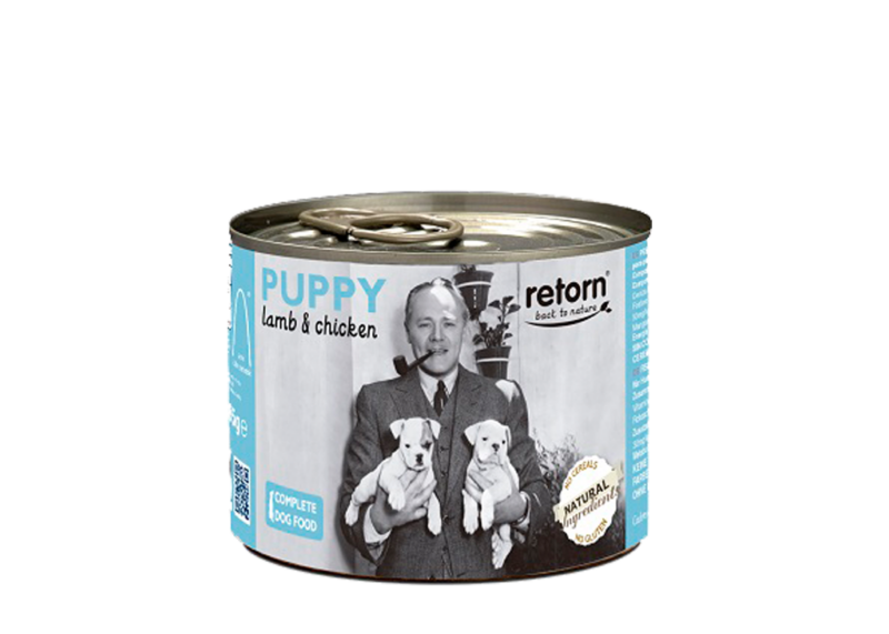 Comida húmeda Retorn Puppy Cordero y Pollo