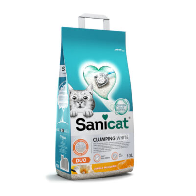 Arena Sanicat Aglomerante Gránulo Fino White Duo
