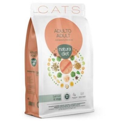 Pienso Natura Diet Gato Adulto Salmón