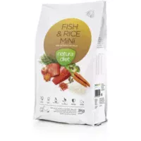 Pienso Natura Diet Perro Fish & Rice Mini