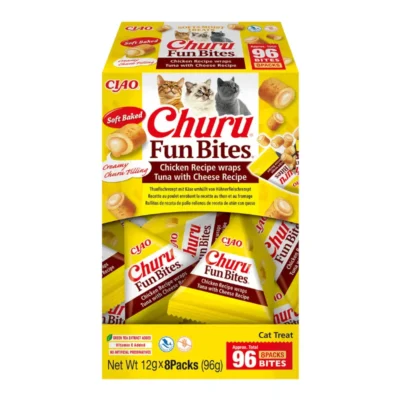 Churu Cat Fun Bites Pollo con Atún y Queso